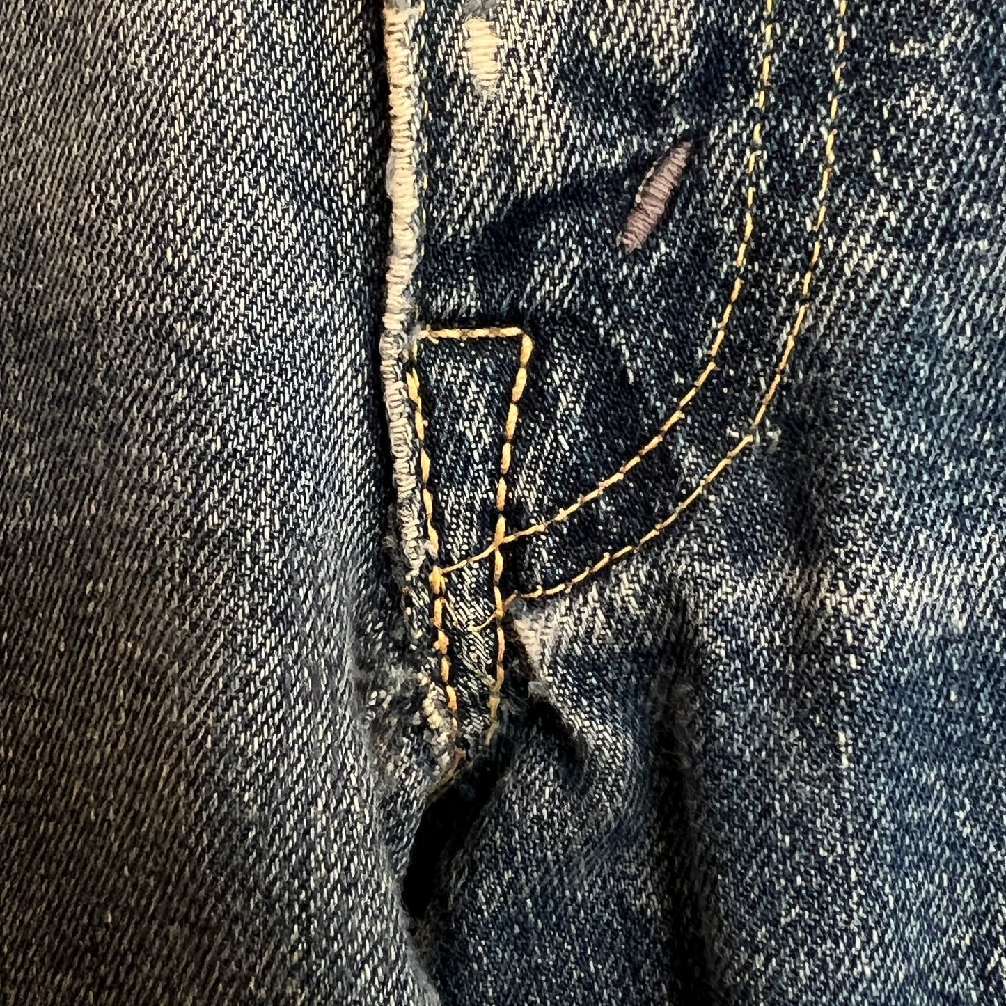 1950s Levi's 501ZXX Paper Patch Denim Pants W32", L27"