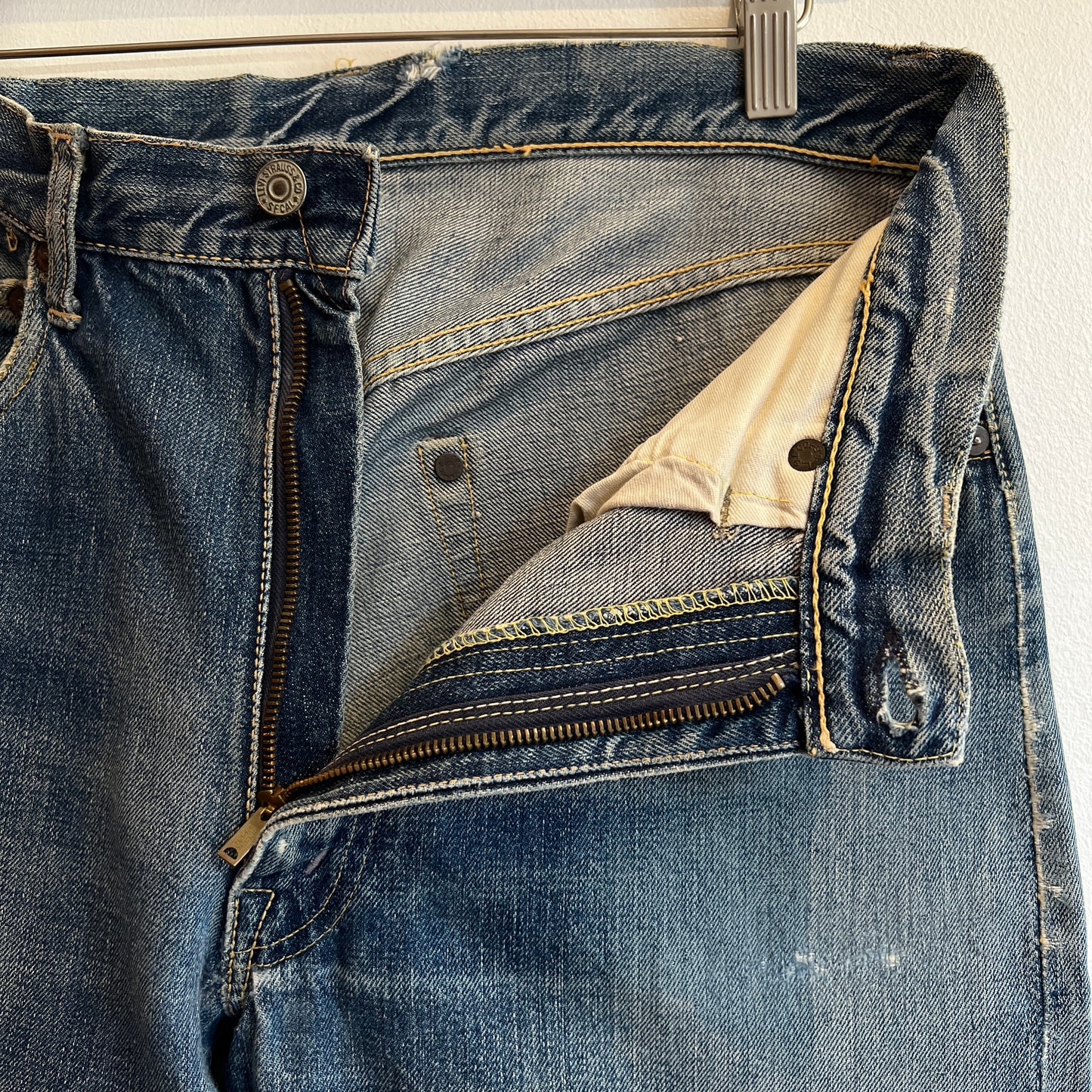 1950s Levi's 501ZXX Paper Patch Denim Pants W32", L27"