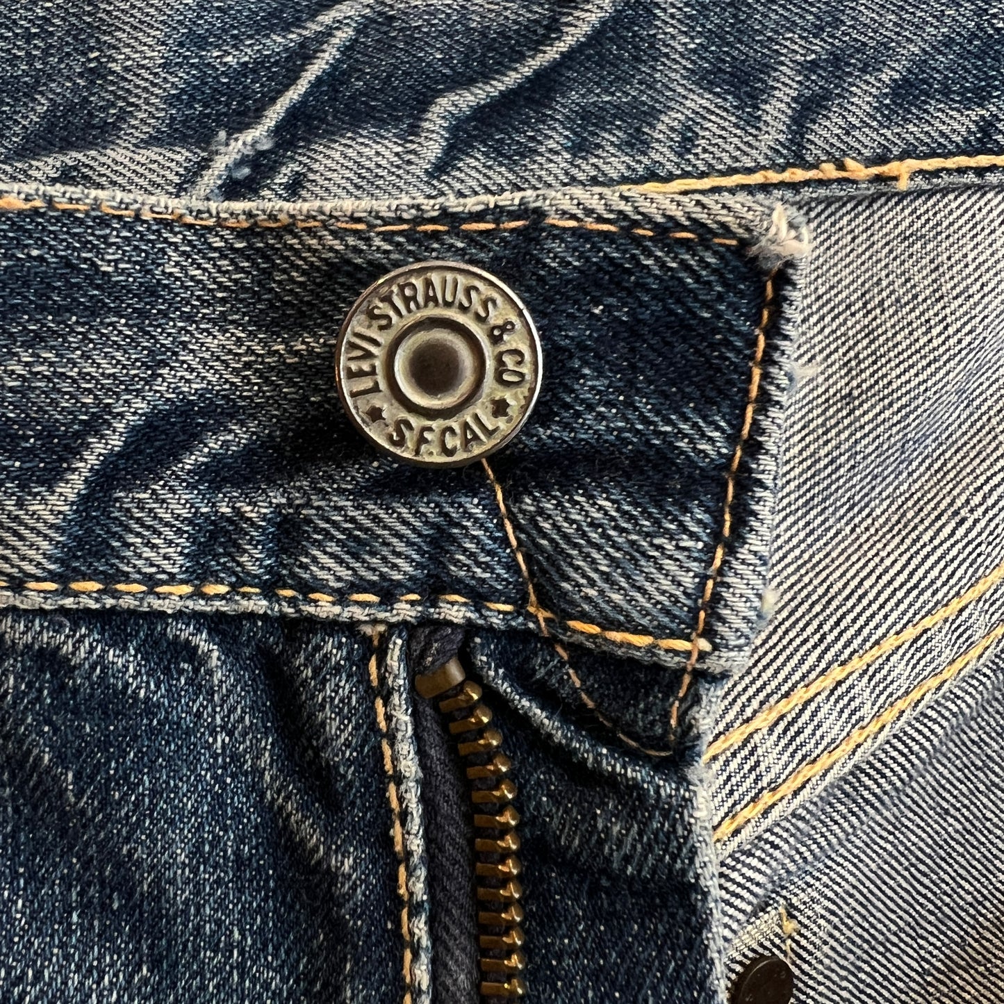 1950s Levi's 501ZXX Paper Patch Denim Pants W32", L27"