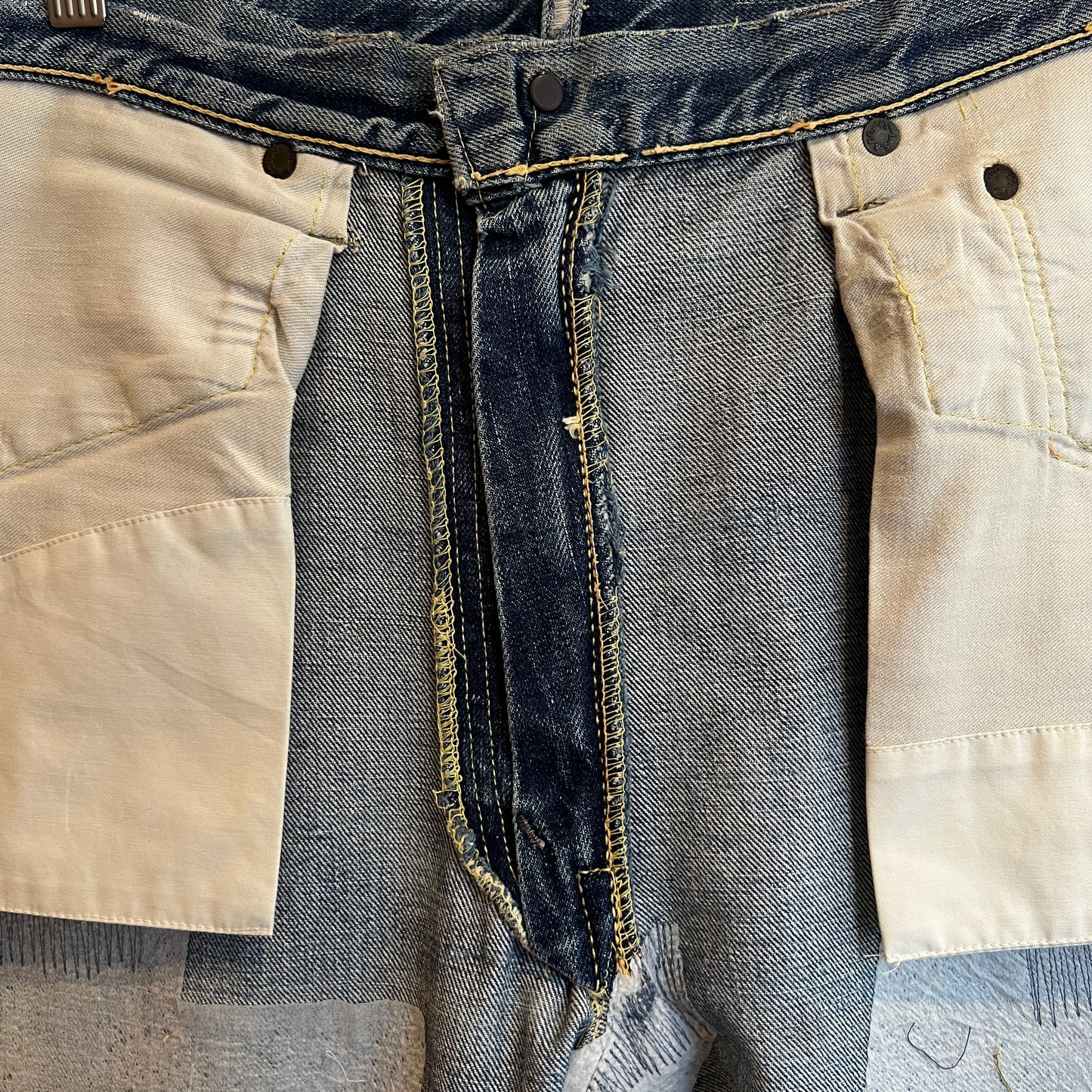 1950s Levi's 501ZXX Paper Patch Denim Pants W32", L27"