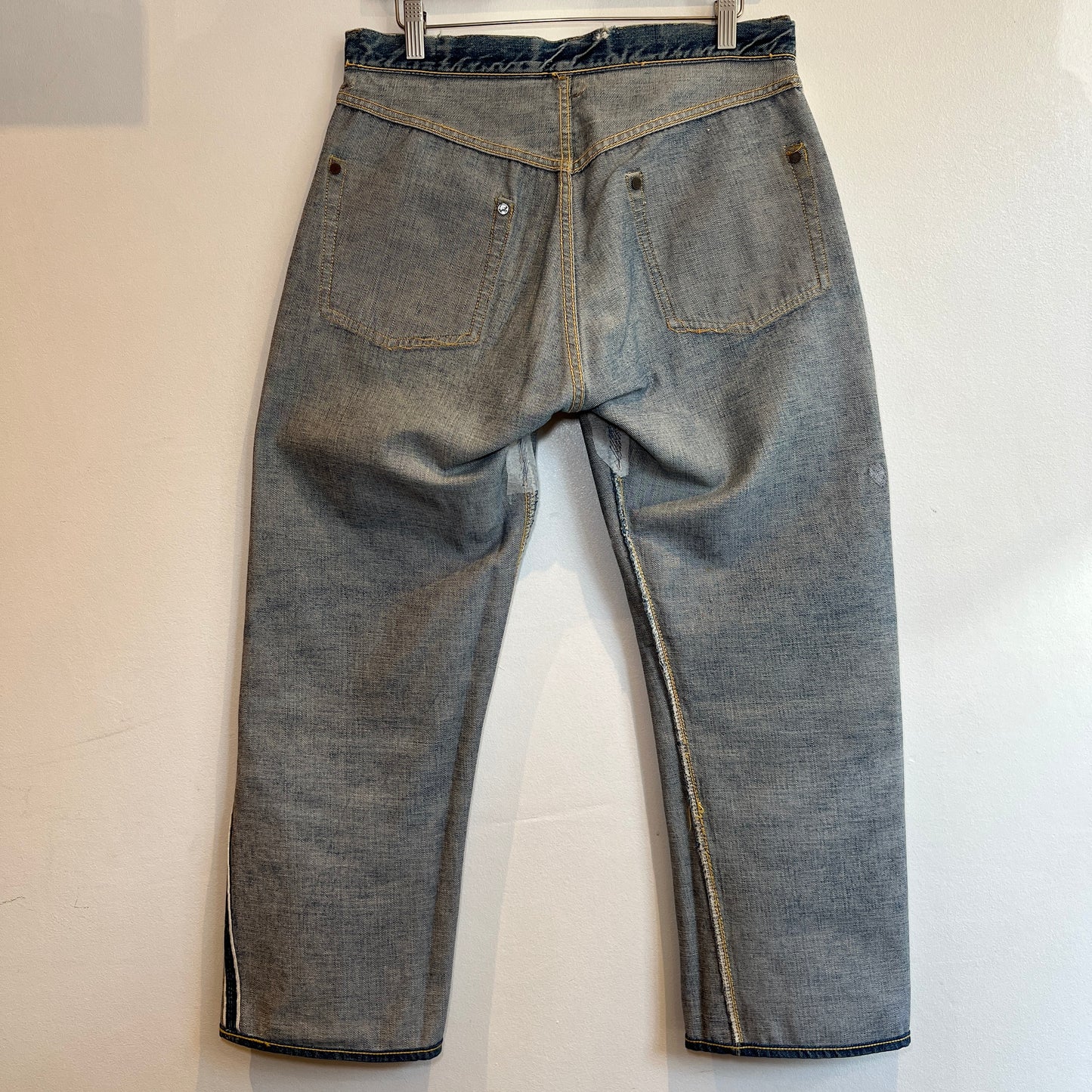 1950s Levi's 501ZXX Paper Patch Denim Pants W32", L27"