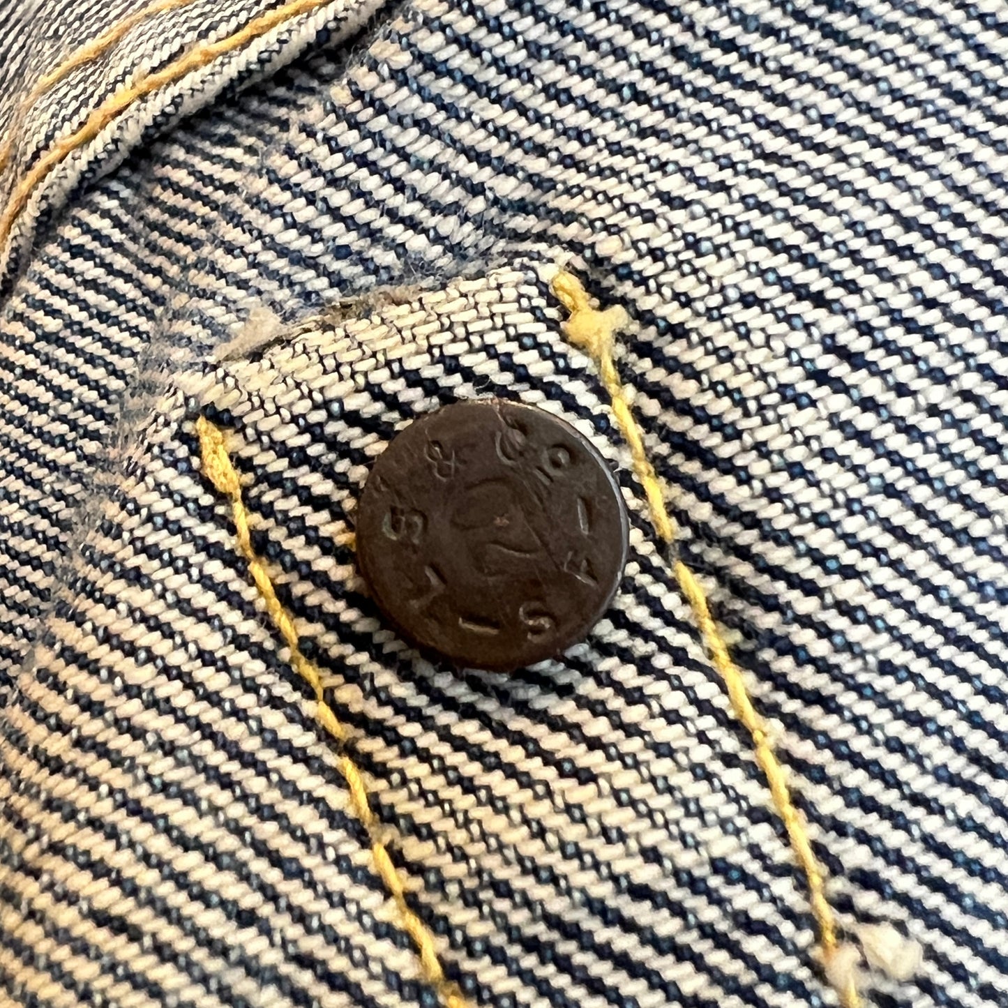 1950s Levi's 501ZXX Paper Patch Denim Pants W32", L27"
