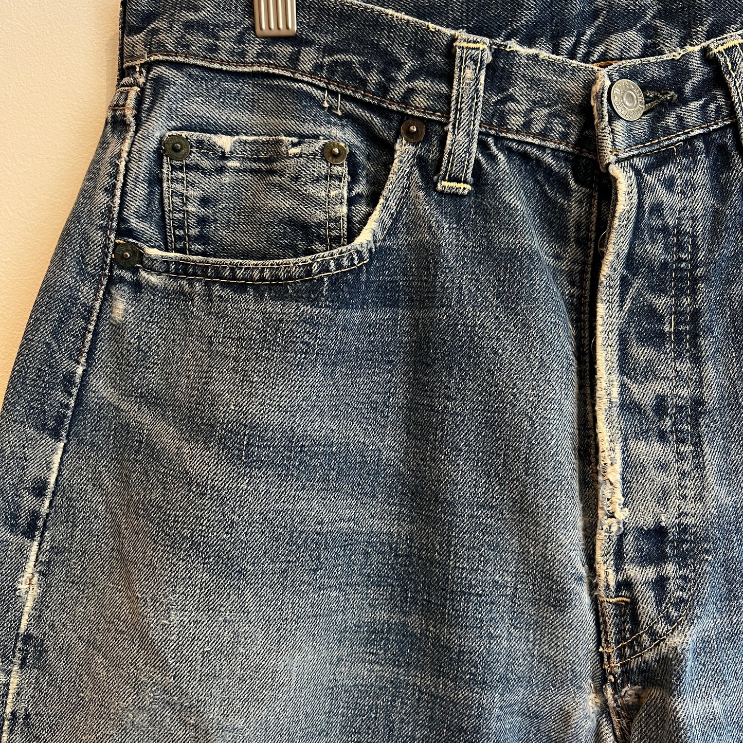 1960s Early Levi's 501XX Paper Patch Denim Pants W31", L27.5"