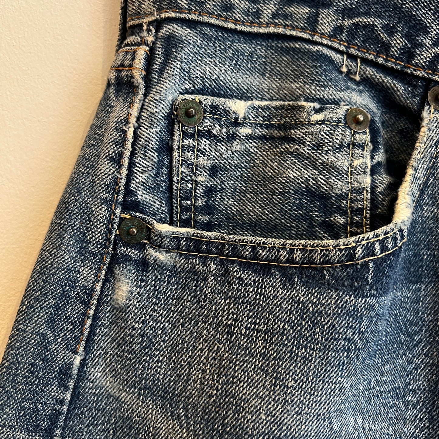 1960s Early Levi's 501XX Paper Patch Denim Pants W31", L27.5"