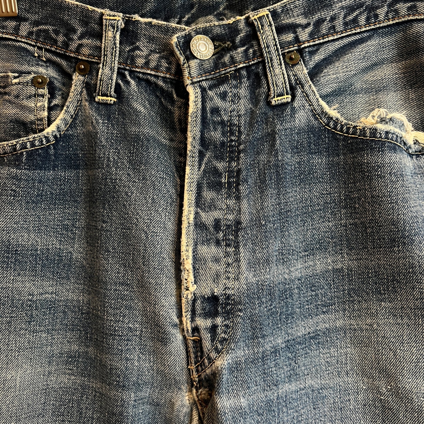 1960s Early Levi's 501XX Paper Patch Denim Pants W31", L27.5"