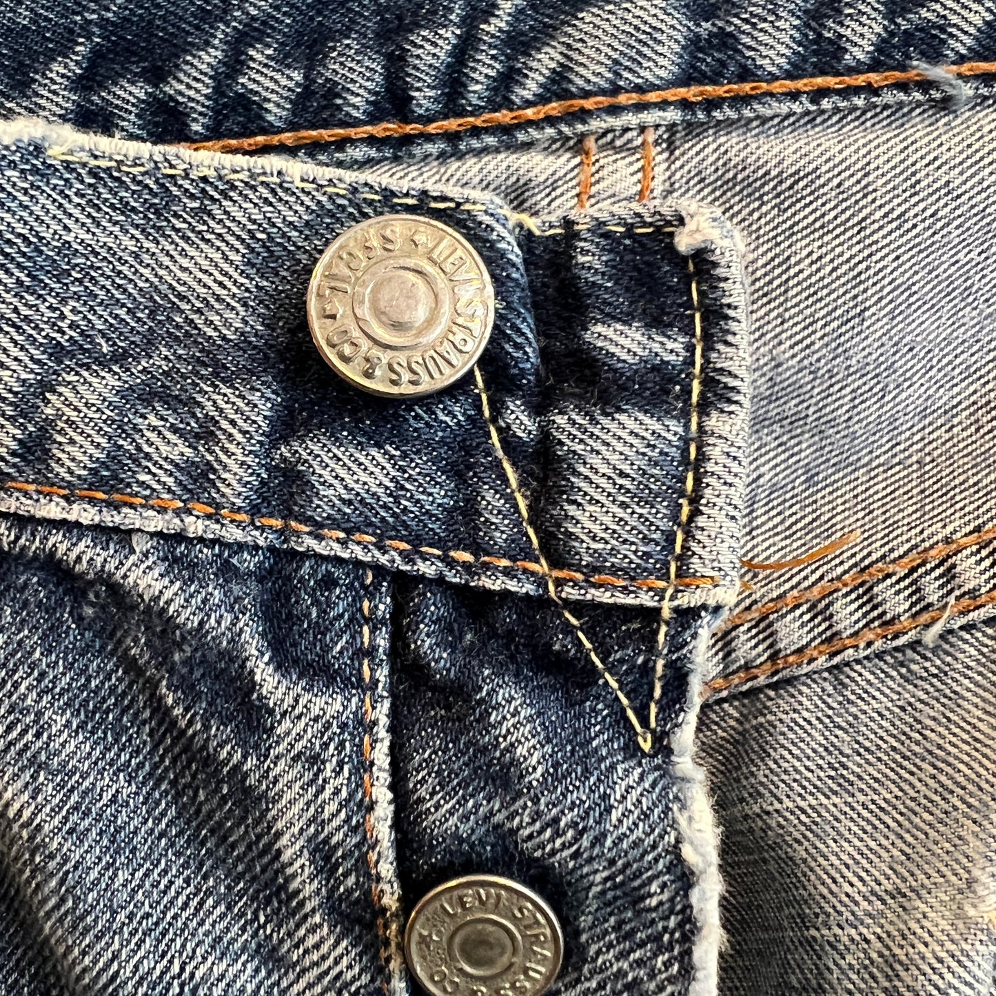 1960s Early Levi's 501XX Paper Patch Denim Pants W31", L27.5"