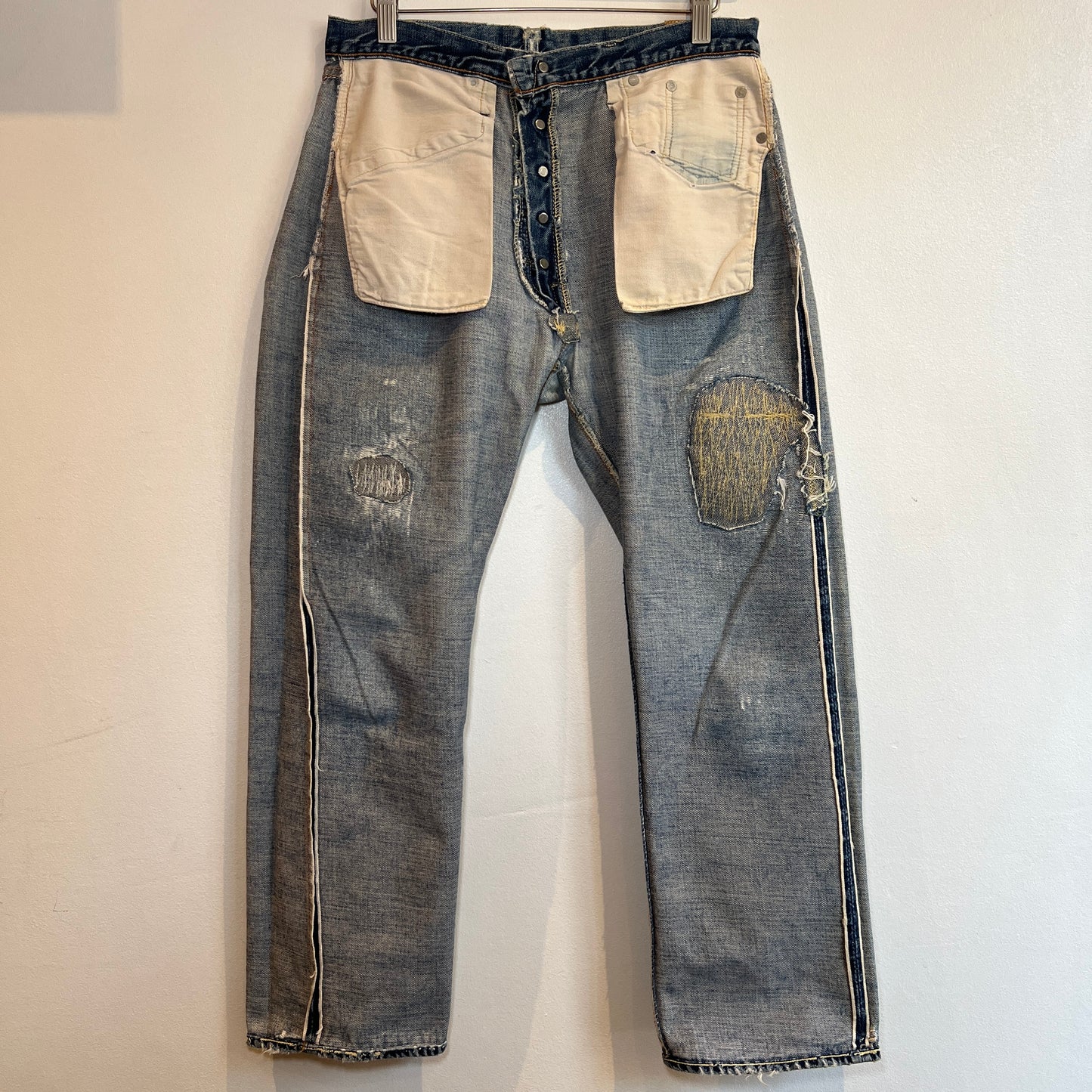 1960s Early Levi's 501XX Paper Patch Denim Pants W31", L27.5"