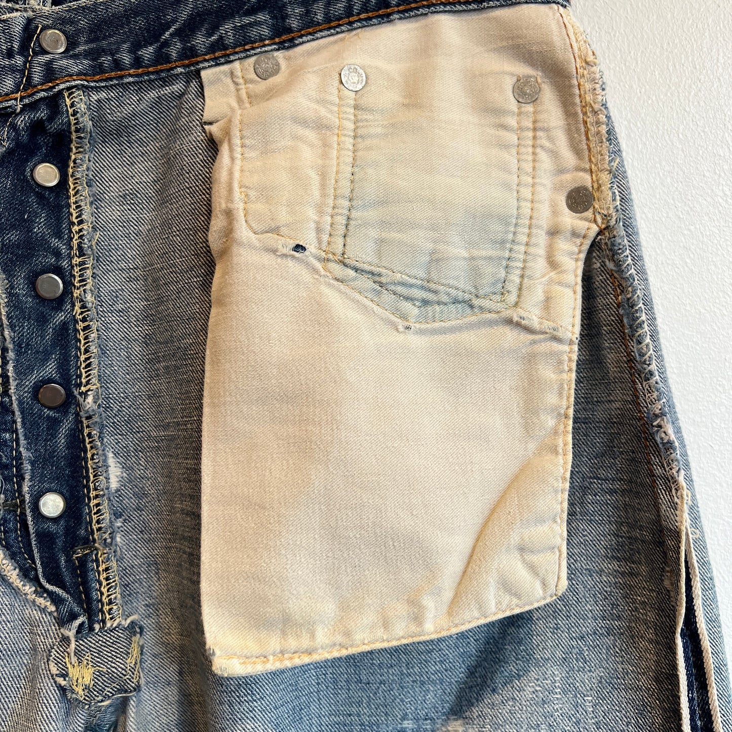 1960s Early Levi's 501XX Paper Patch Denim Pants W31", L27.5"
