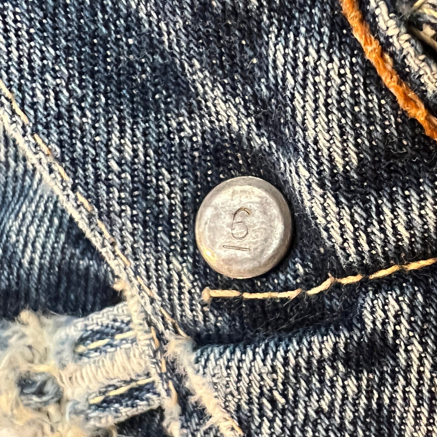 1960s Early Levi's 501XX Paper Patch Denim Pants W31", L27.5"