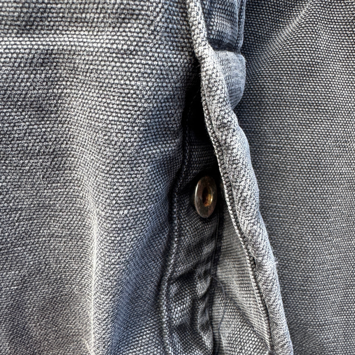 1980s Carhartt Workwear Denim Faded Black Overall W38", L29"