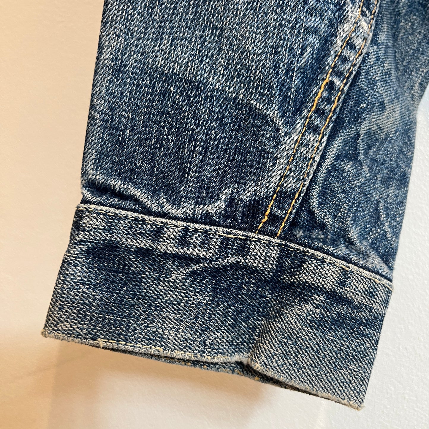 1950s Levi's 507XX (Early Version) Denim Jacket with Pioneer Bar Red Patch
