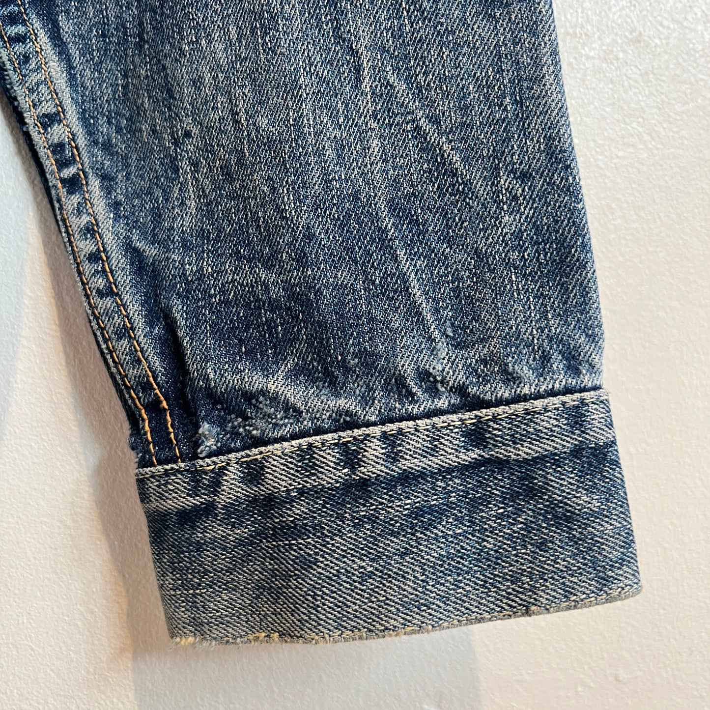 1950s Levi's 507XX (Early Version) Denim Jacket with Pioneer Bar Red Patch