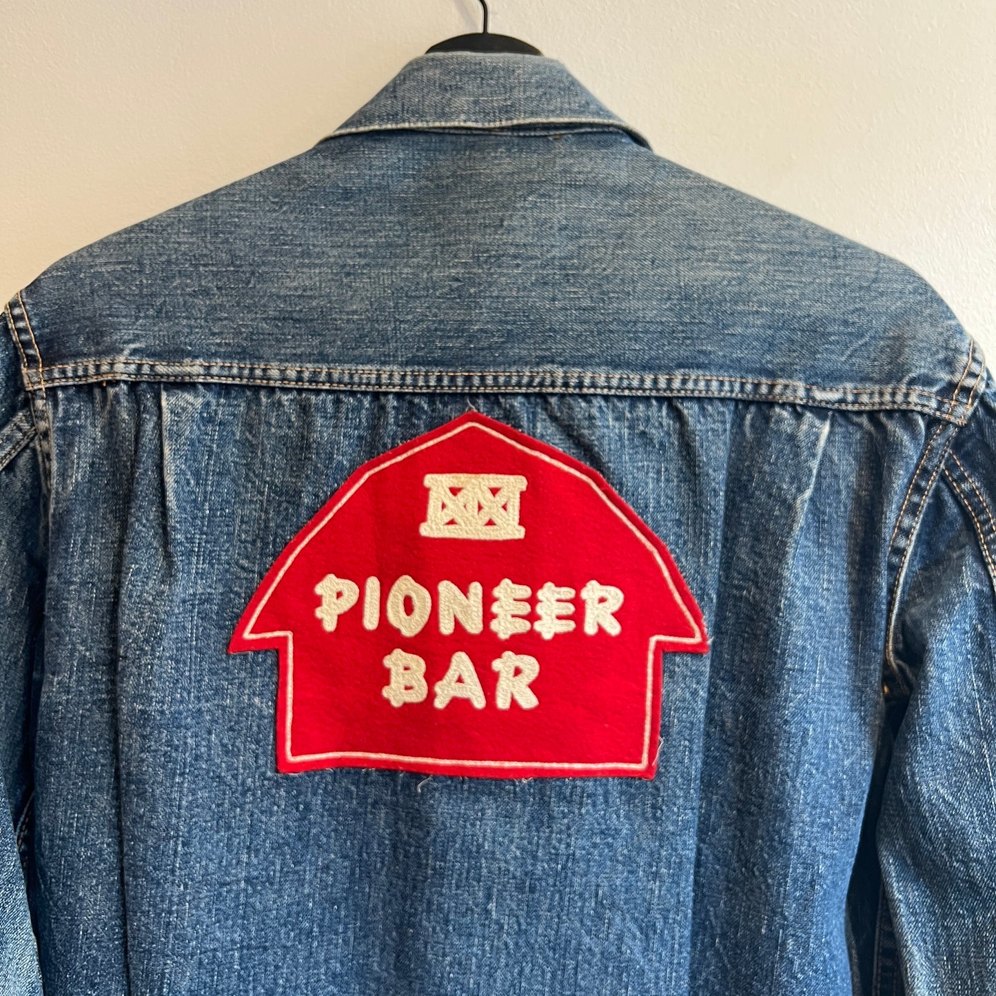 1950s Levi's 507XX (Early Version) Denim Jacket with Pioneer Bar Red Patch