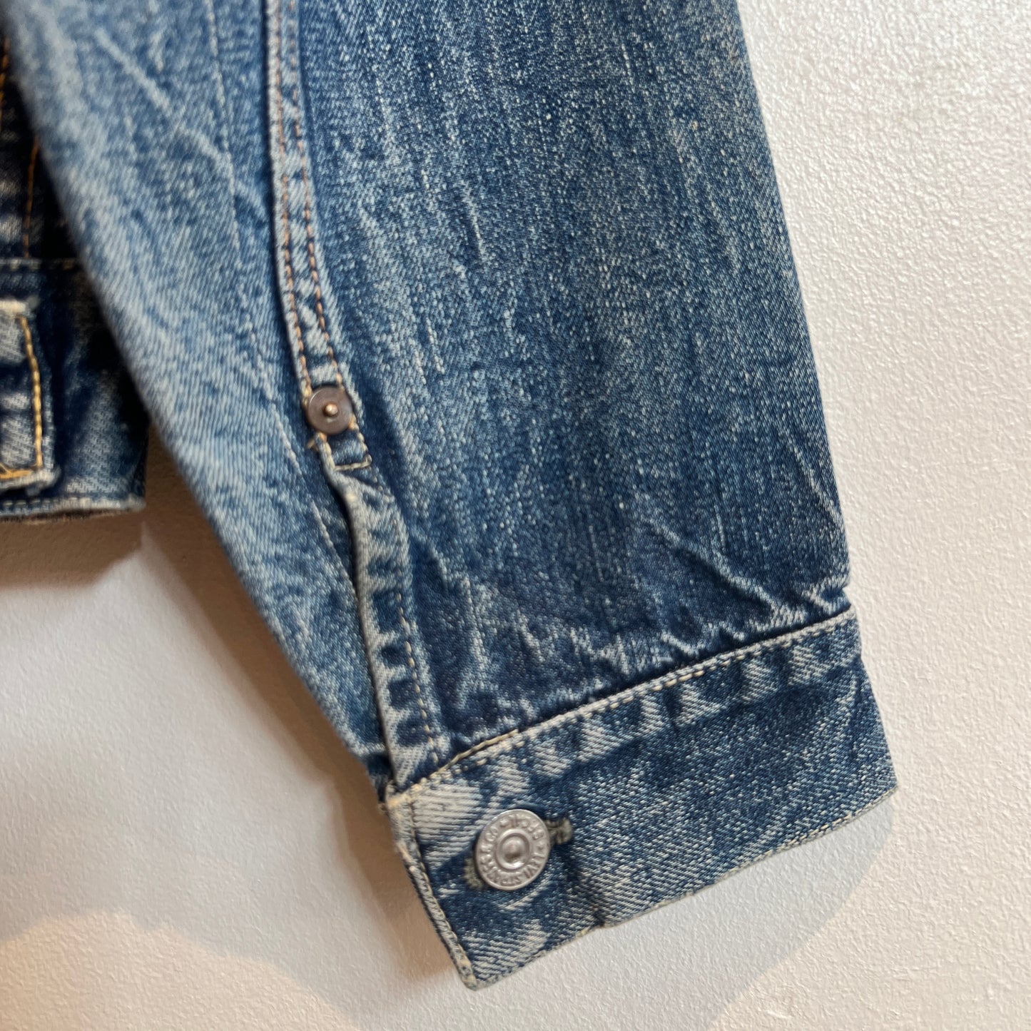 1950s Levi's 507XX (Early Version) Denim Jacket with Pioneer Bar Red Patch