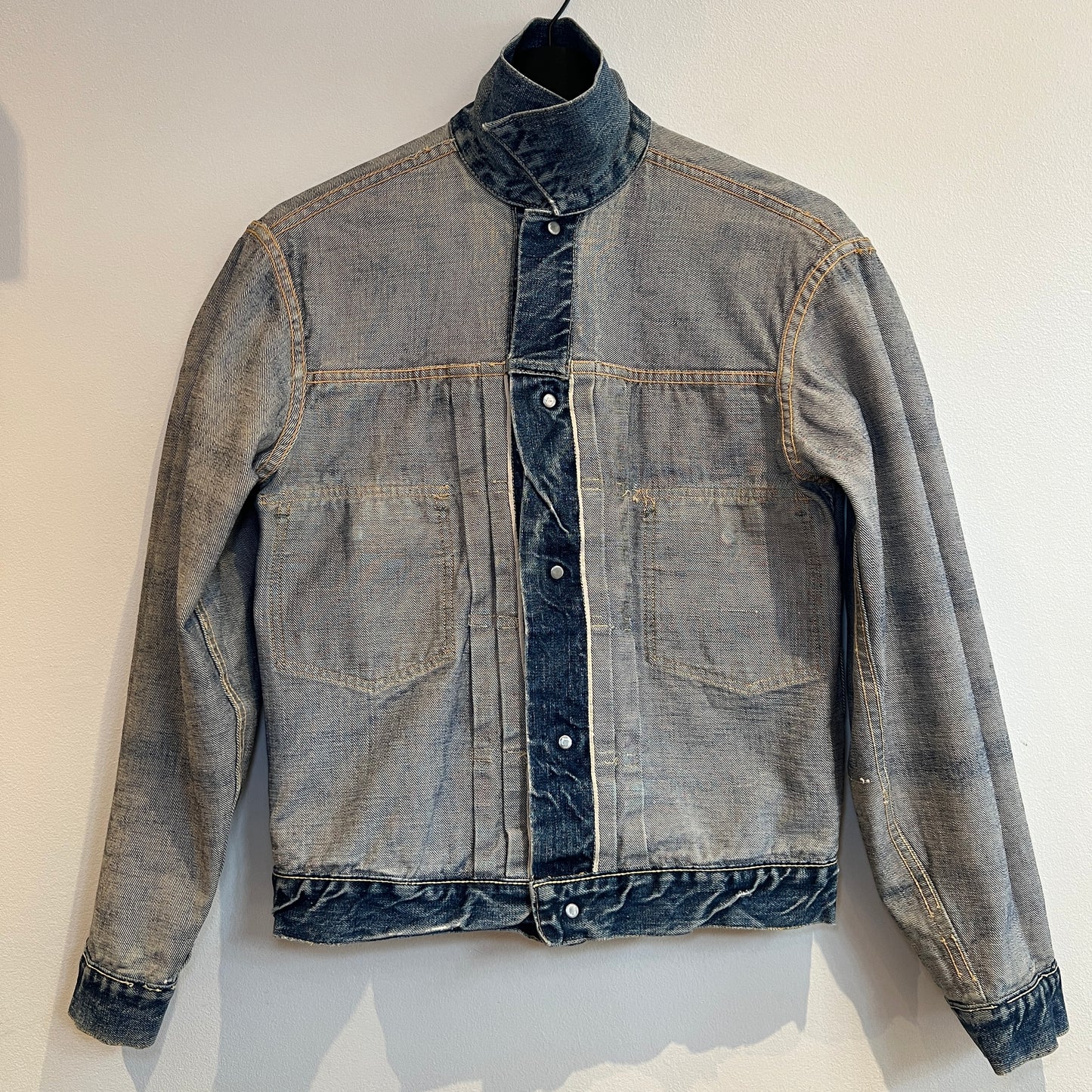 1950s Levi's 507XX (Early Version) Denim Jacket with Pioneer Bar Red Patch