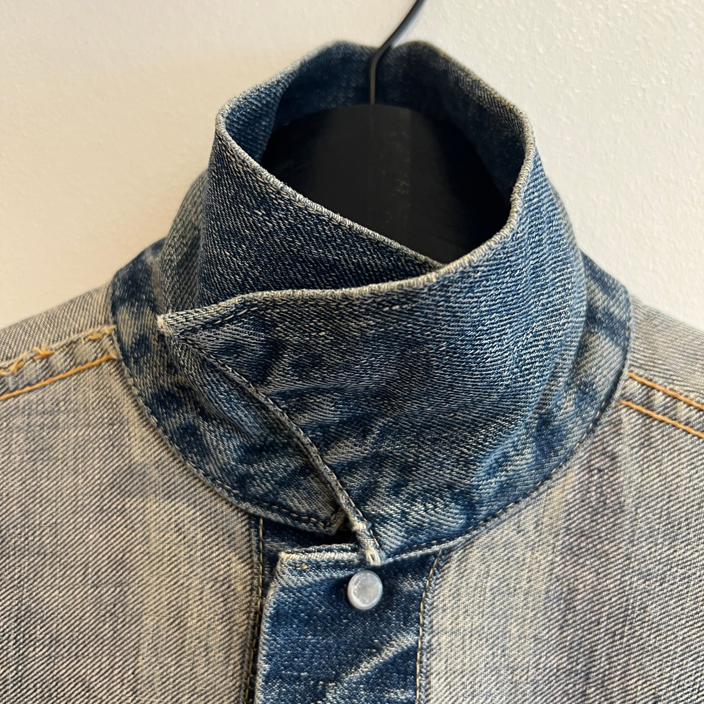 1950s Levi's 507XX (Early Version) Denim Jacket with Pioneer Bar Red Patch