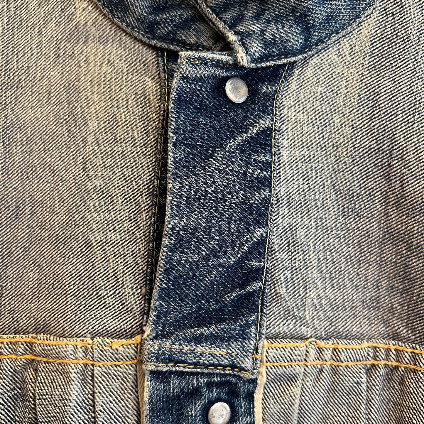 1950s Levi's 507XX (Early Version) Denim Jacket with Pioneer Bar Red Patch