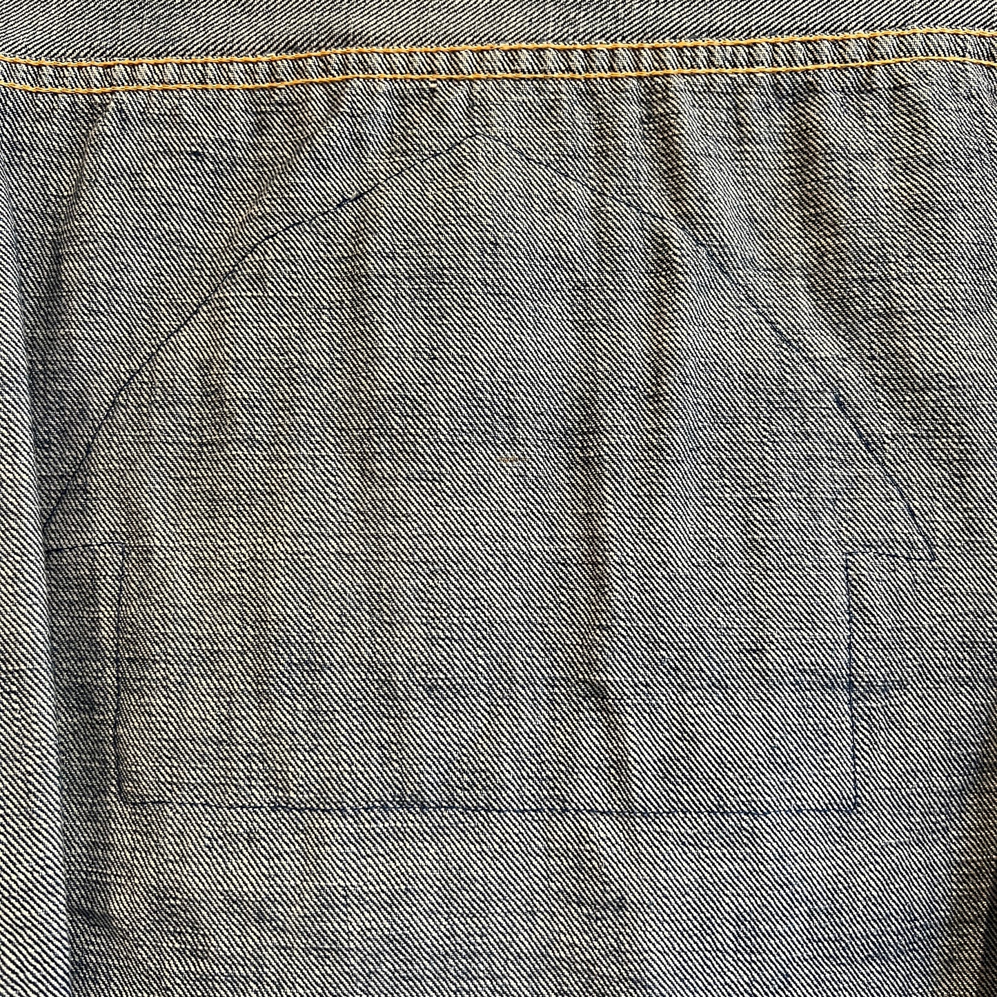 1950s Levi's 507XX (Early Version) Denim Jacket with Pioneer Bar Red Patch