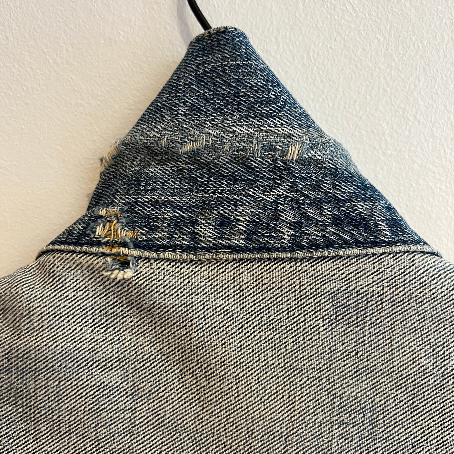 1950s Levi's 507XX (Early Version) Denim Jacket with Pioneer Bar Red Patch