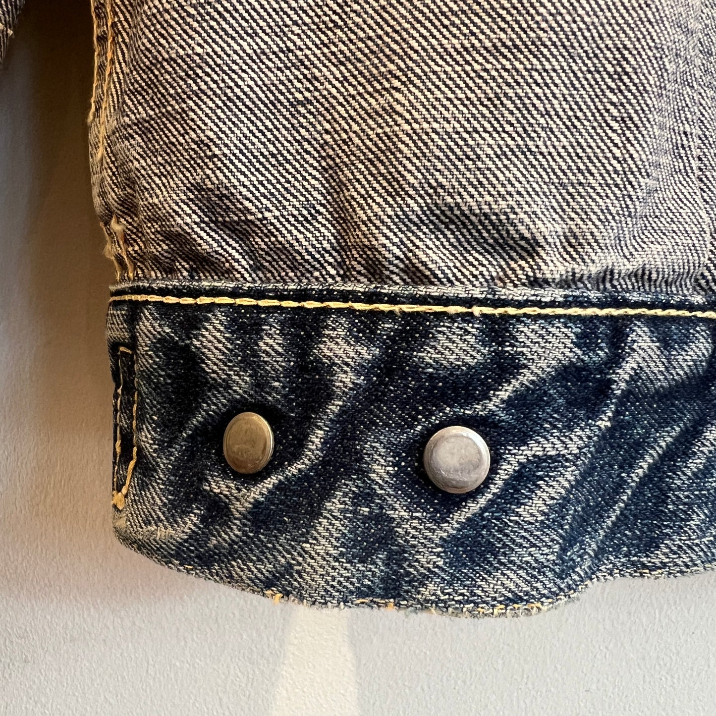 1950s Levi's 507XX (Early Version) Denim Jacket with Pioneer Bar Red Patch