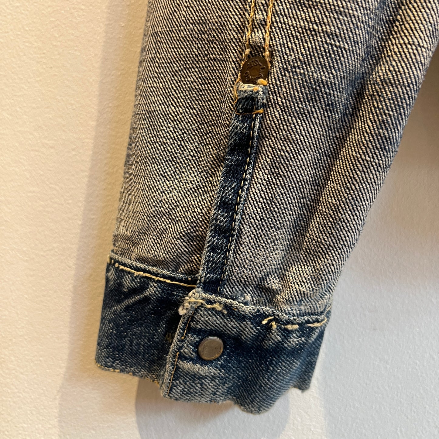 1950s Levi's 507XX (Early Version) Denim Jacket with Pioneer Bar Red Patch
