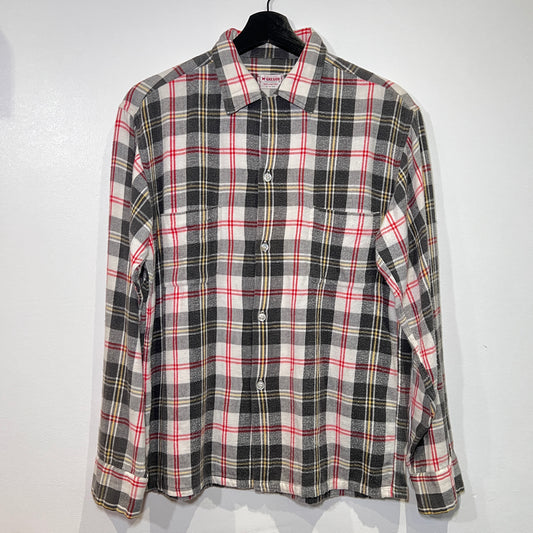 1950s McGregor Red Black Checkered Flannel Shirt