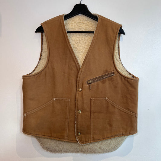 1960s Carter Canvas Wool Vest