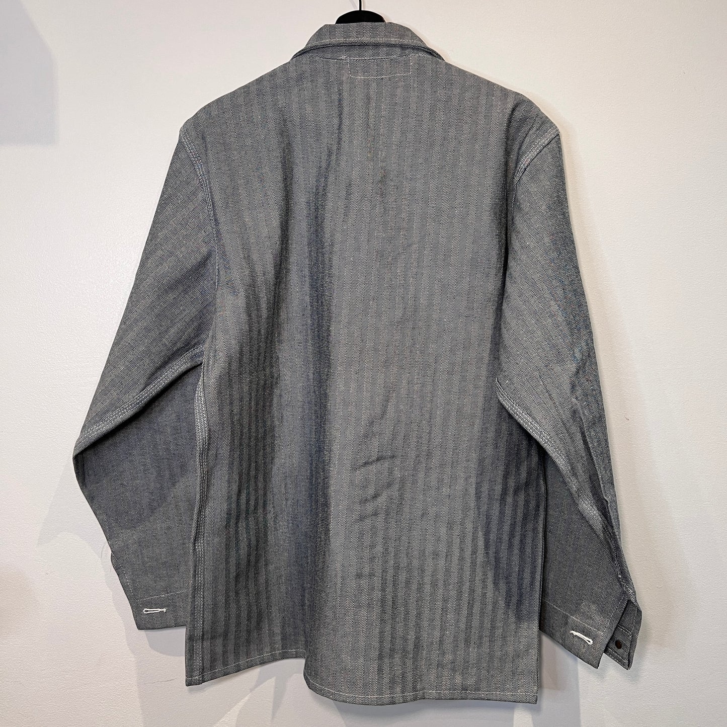 1970s Universal Overall Chicago Navy Blue HBT Chore Jacket